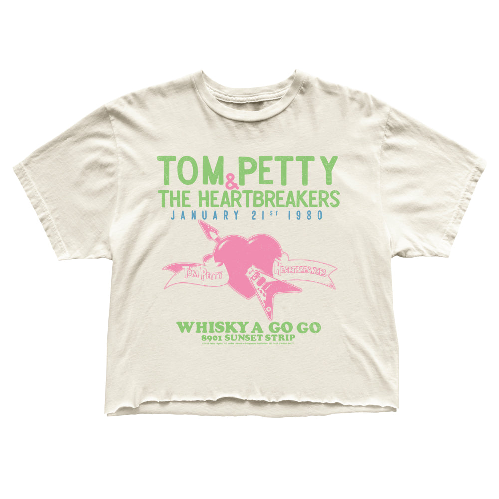 TOM PETTY CUTOFF TEE-VINTAGE WHITE