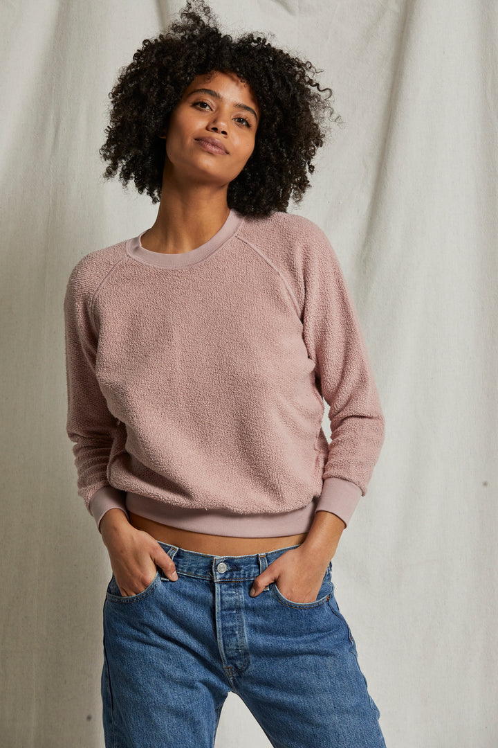 ZIGGY INSIDE OUT CREWNECK SWEATSHIRT-MAUVE