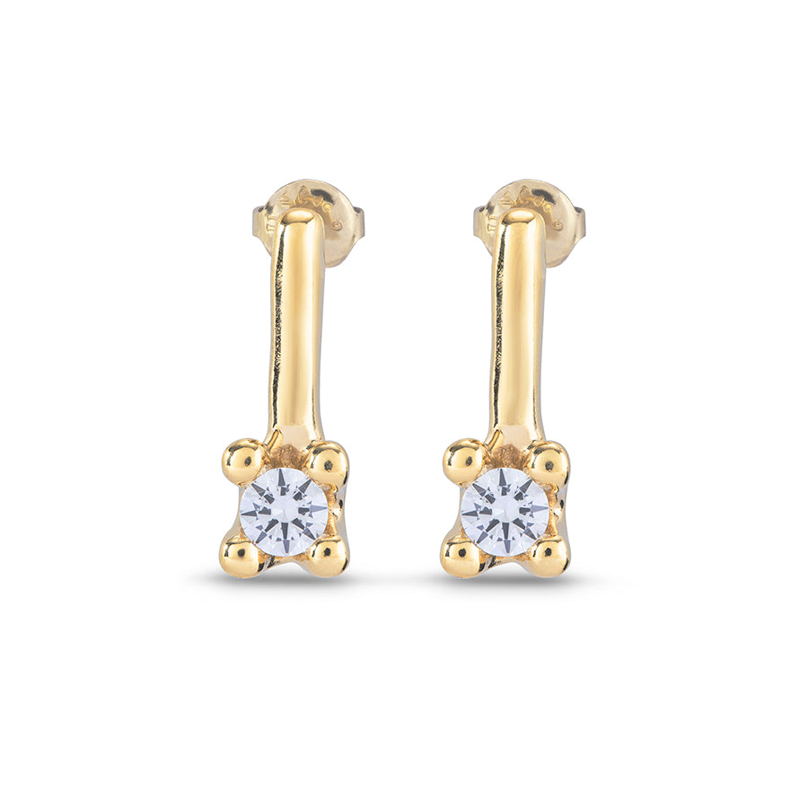 DIVINE EARRINGS-GOLD - Kingfisher Road - Online Boutique