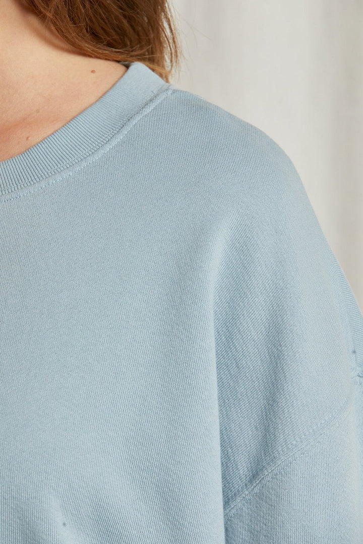 TYLER PULLOVER SWEATSHIRT-MOUTAIN BLUE