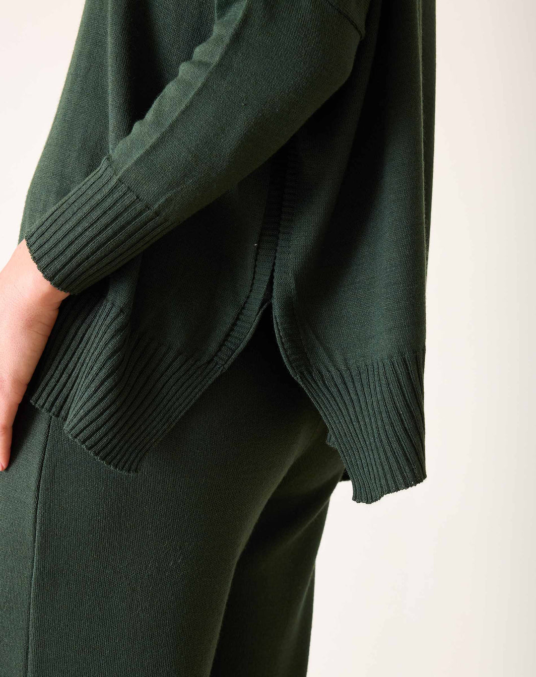 CATALINA TURTLENECK SWEATER-DEEP EMERALD - Kingfisher Road - Online Boutique