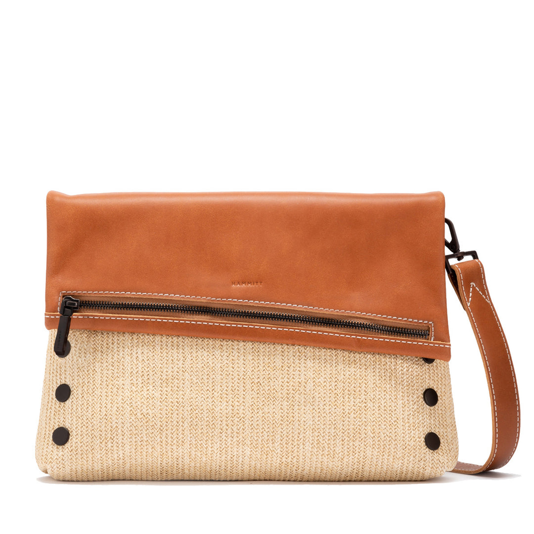 VIP LARGE - SADDLE RAFFIE/BRONZE - Kingfisher Road - Online Boutique