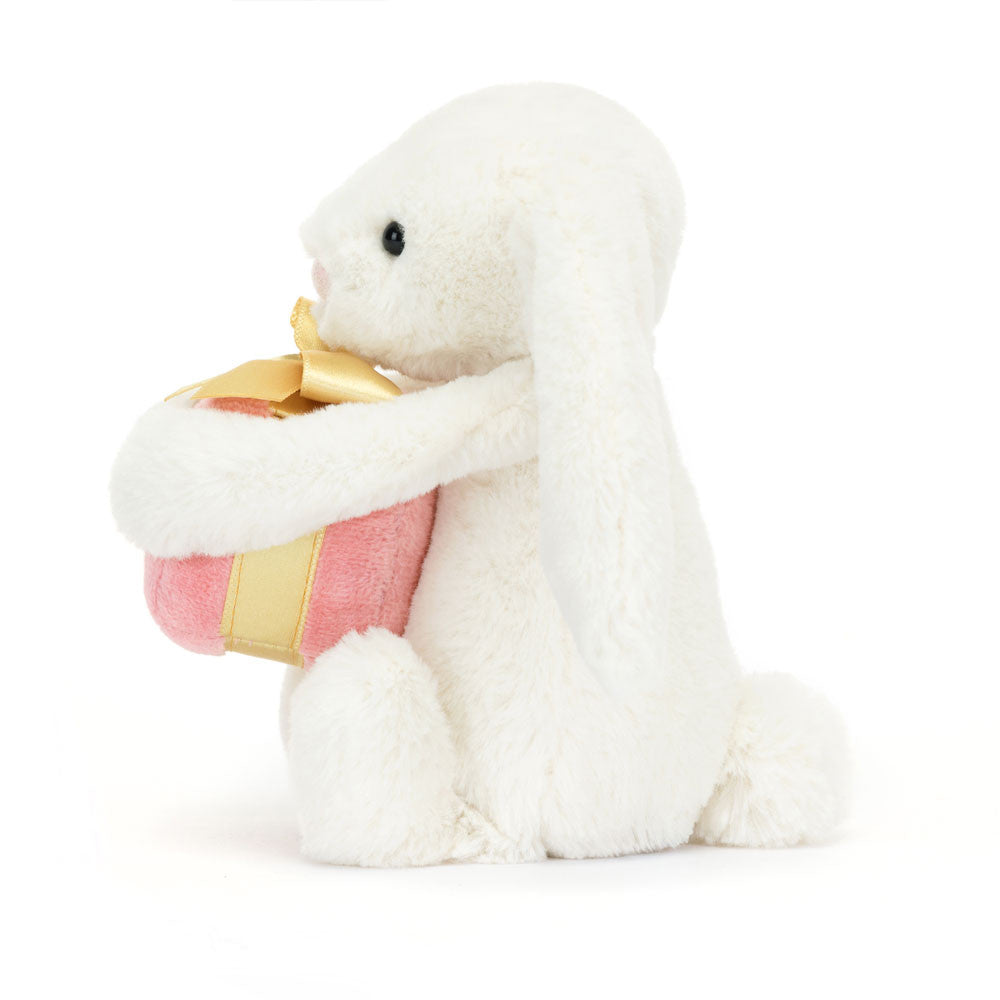 BASHFUL BUNNY WITH PRESENT LITTLE - Kingfisher Road - Online Boutique