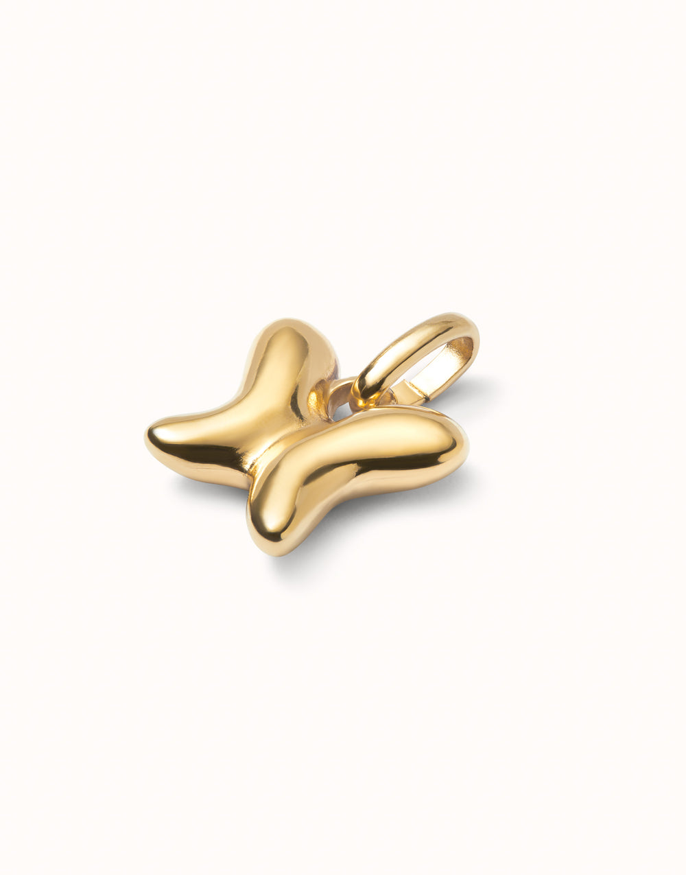 PUFFY BUTTERFLY CHARM-GOLD - Kingfisher Road - Online Boutique