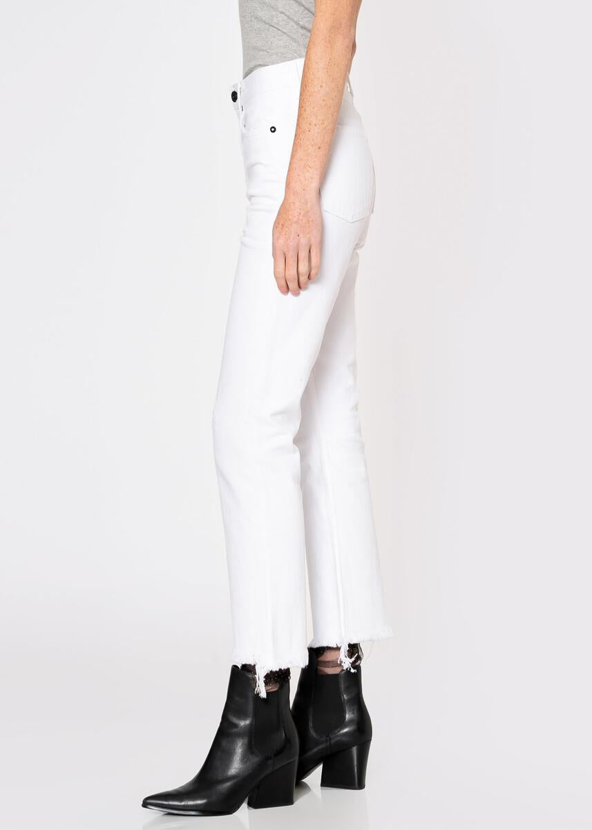 FARRAH KICK FLARE-WHITE - Kingfisher Road - Online Boutique
