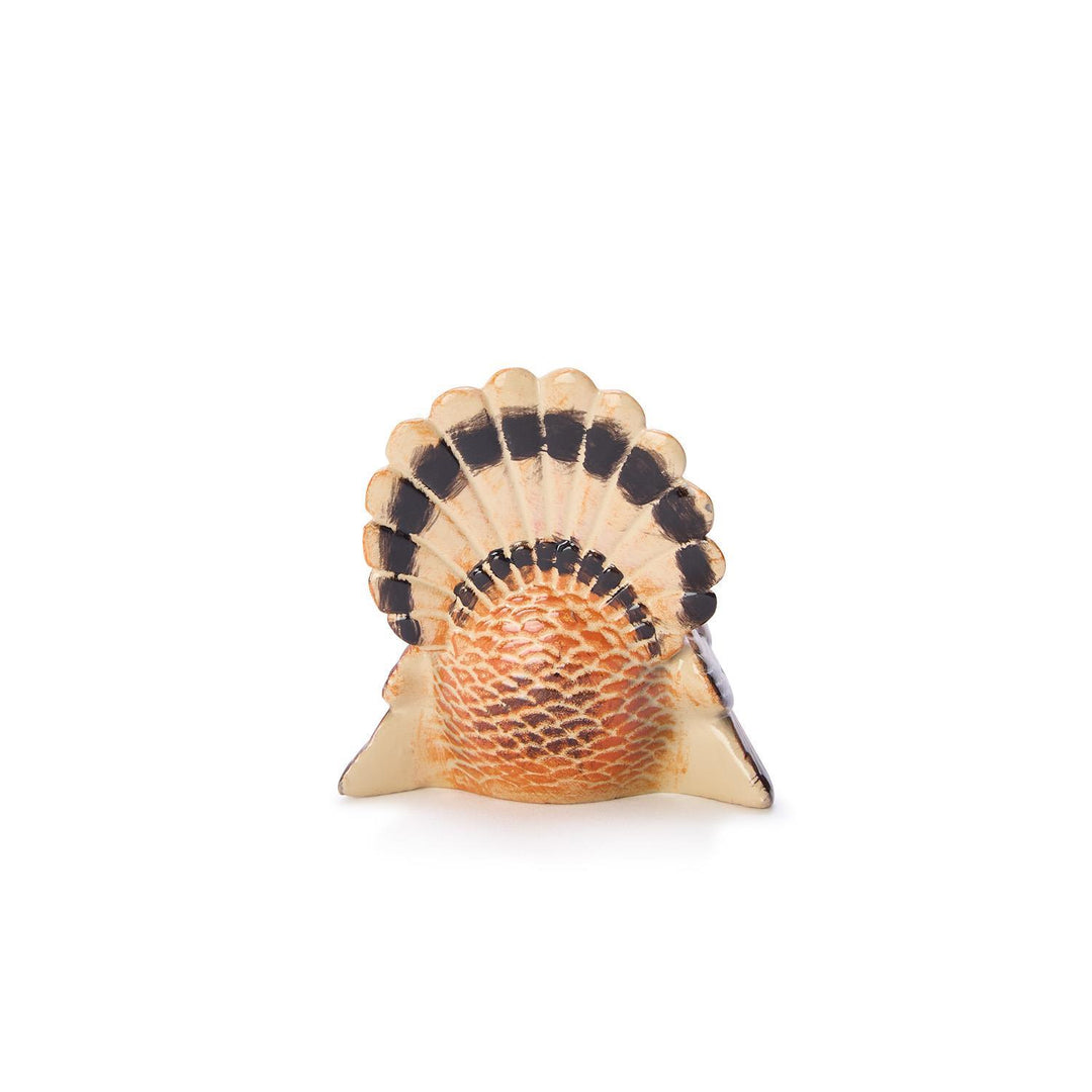 NATURAL HAND-PAINTED TURKEY - Kingfisher Road - Online Boutique