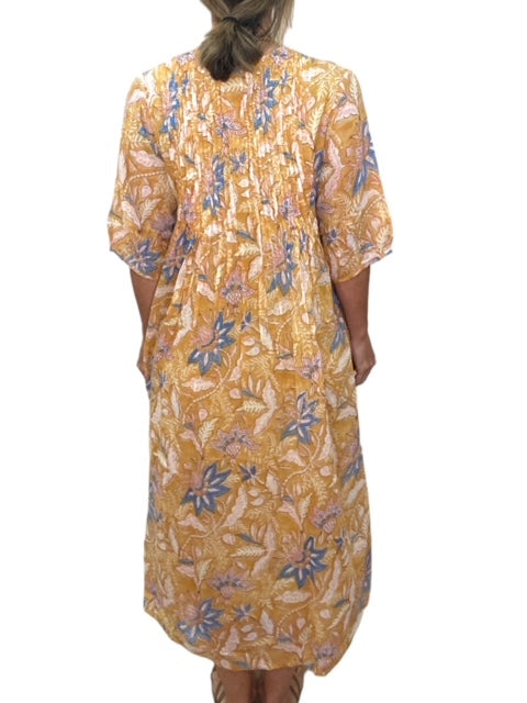 SKYE DRESS-MUSTARD - Kingfisher Road - Online Boutique