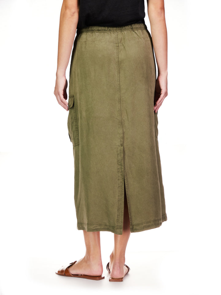 PARACHUTE SKIRT-BURNT OLIVE - Kingfisher Road - Online Boutique