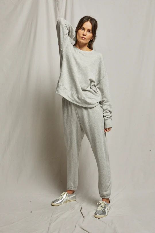 TYLER PULLOVER SWEATSHIRT-HEATHER GREY