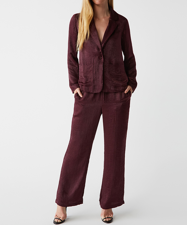 SANJI DRAWSTRING PANT-BEETROOT