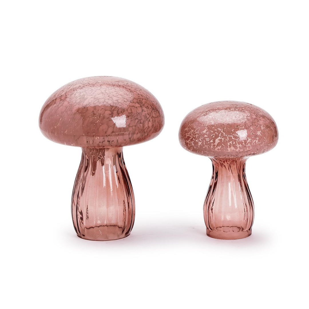 HAND-CRAFTED GLASS MUSHROOMS-SMALL