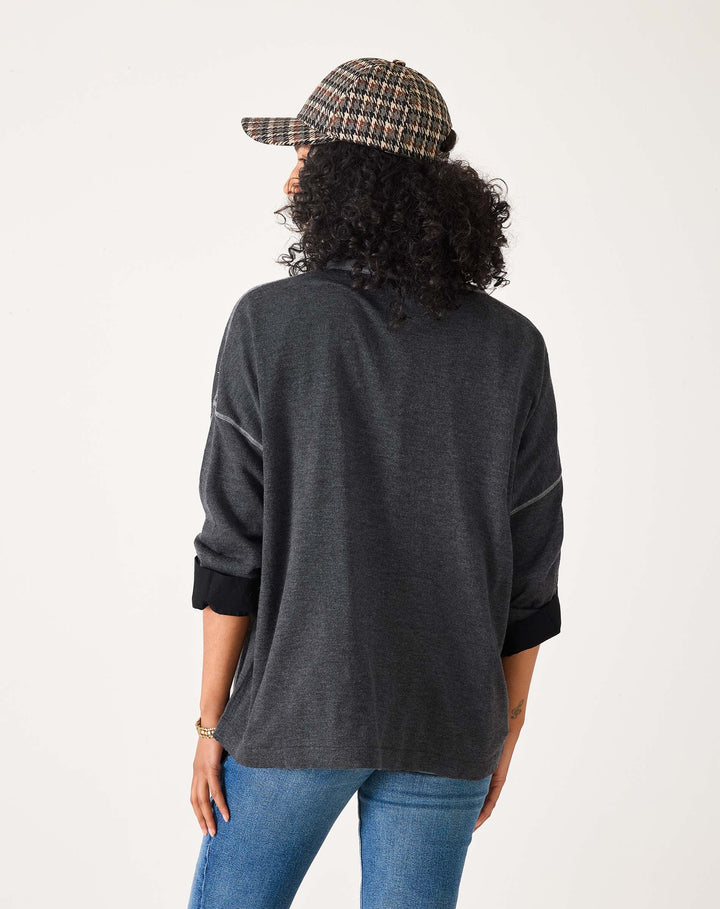 DEL MAR SWEATER-CHARCOAL - Kingfisher Road - Online Boutique