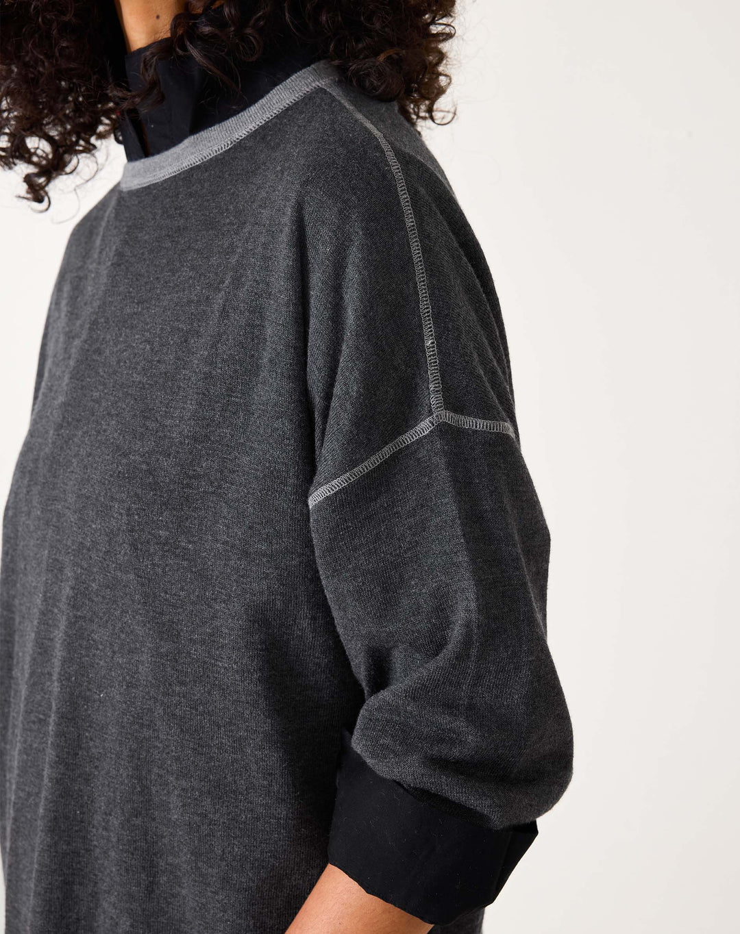 DEL MAR SWEATER-CHARCOAL - Kingfisher Road - Online Boutique