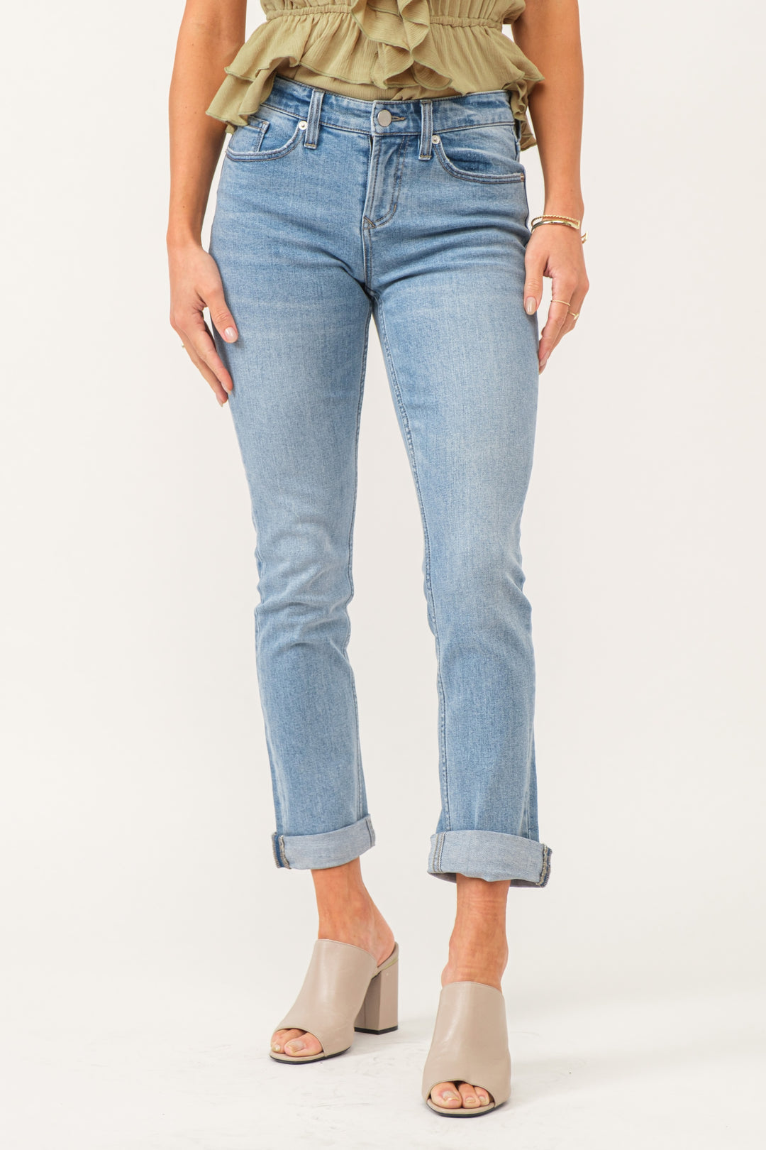 BLAIRE CUFFED DENIM-HAVASU - Kingfisher Road - Online Boutique