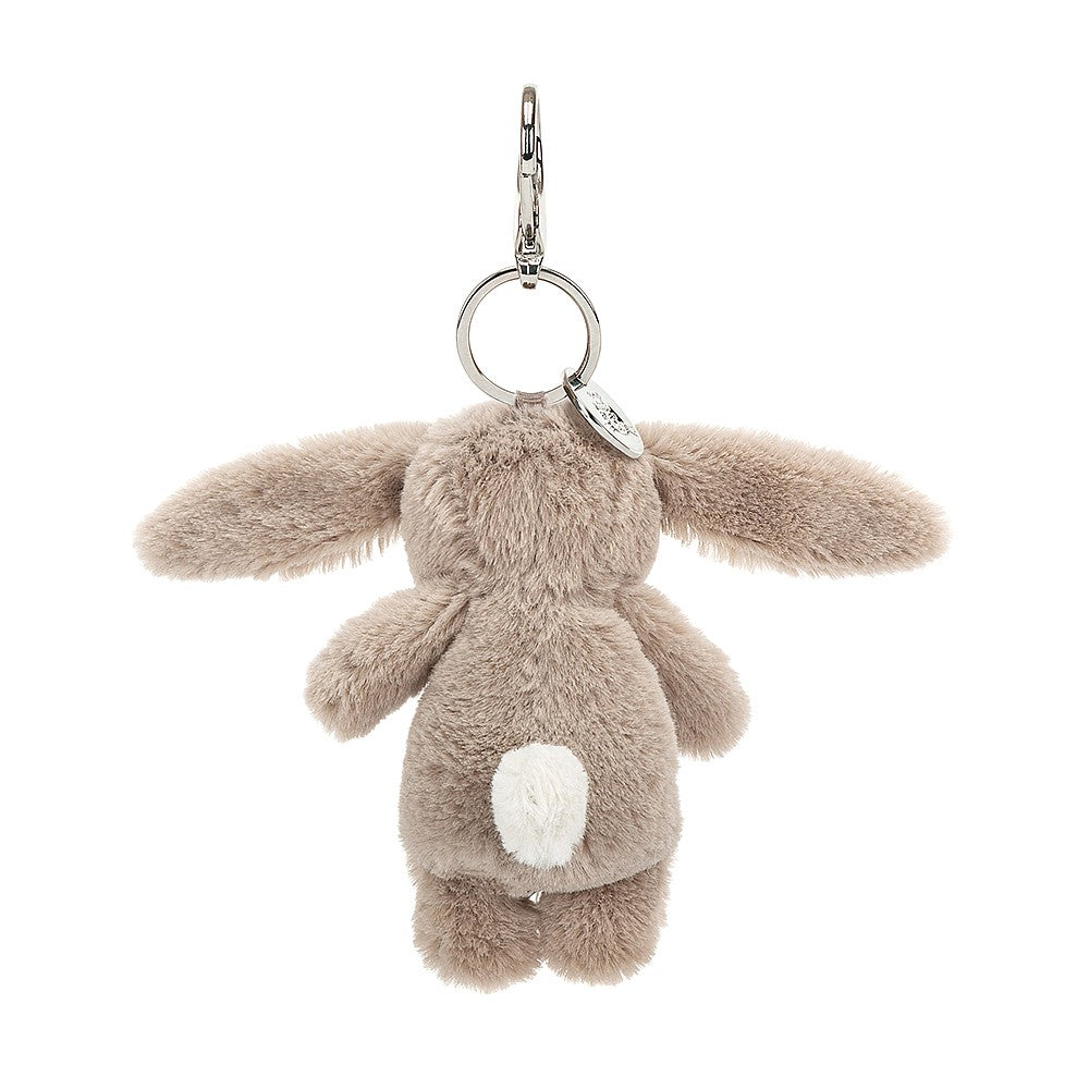 BASHFUL BUNNY BEIGE BAG CHARM - Kingfisher Road - Online Boutique