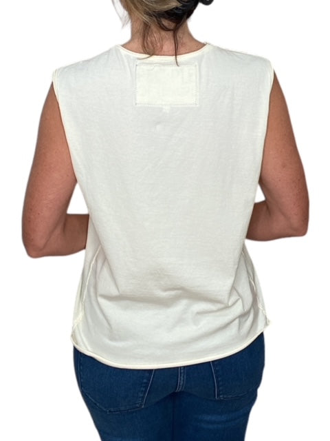 KIND MUSCLE TEE-CREAM