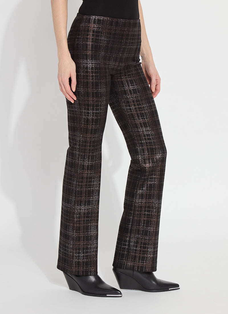 ELYSSE PANT-NIGHT OUT PLAID