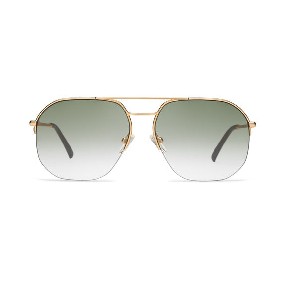 MUSE READERS-GOLD GREEN GRADIENT TINT - Kingfisher Road - Online Boutique