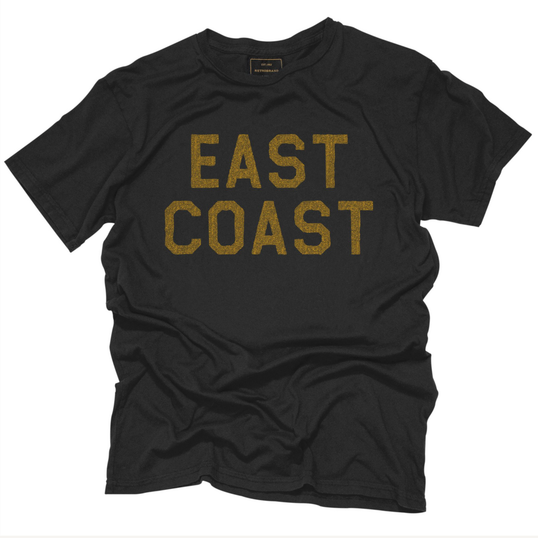 EAST COAST TEE-VINTAGE BLACK - Kingfisher Road - Online Boutique