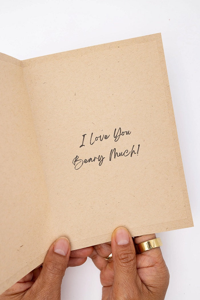 I LOVE YOU BEAR GREETING CARD - Kingfisher Road - Online Boutique