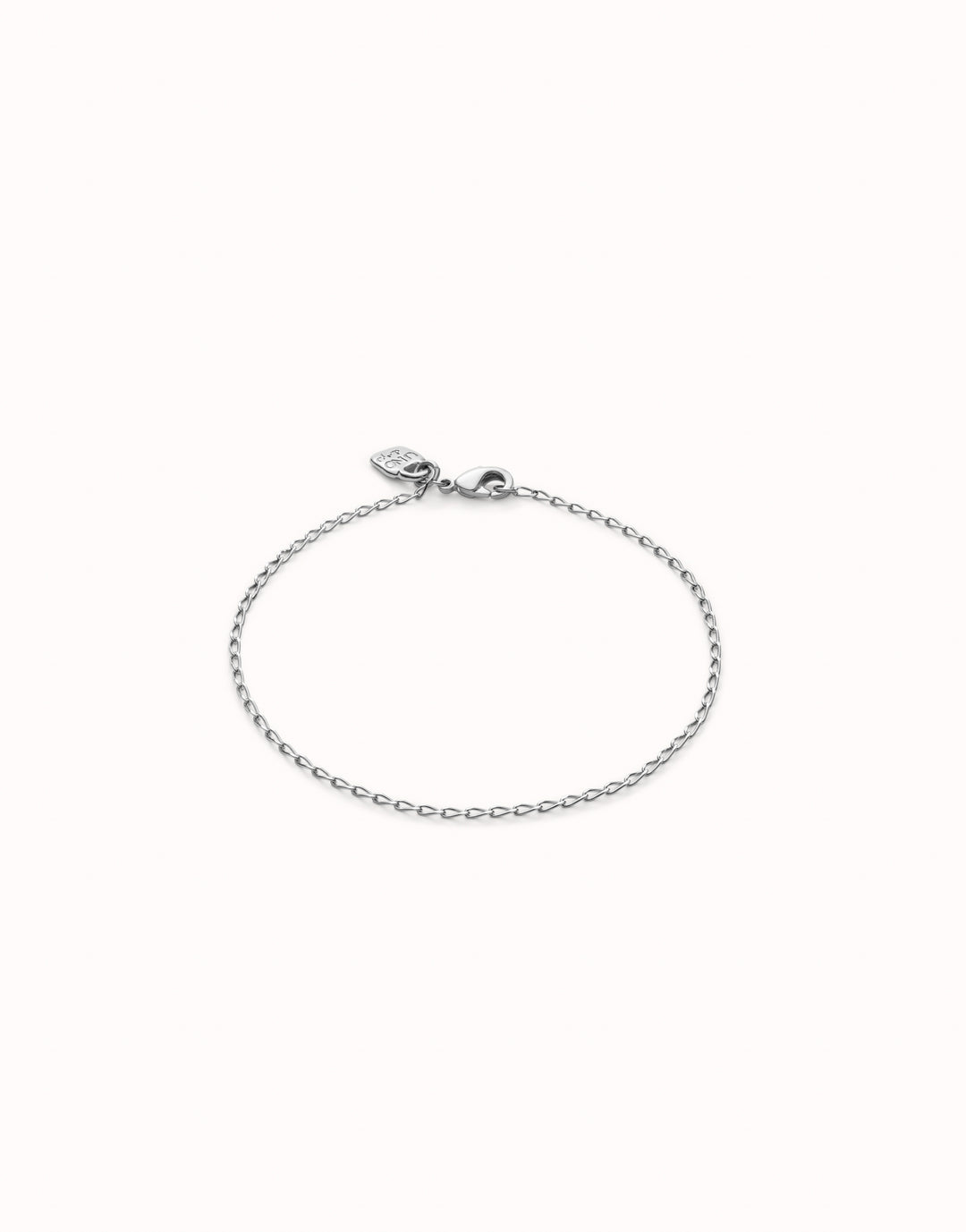 OVAL THIN CABLE CHAIN BRACELET-SILVER - Kingfisher Road - Online Boutique