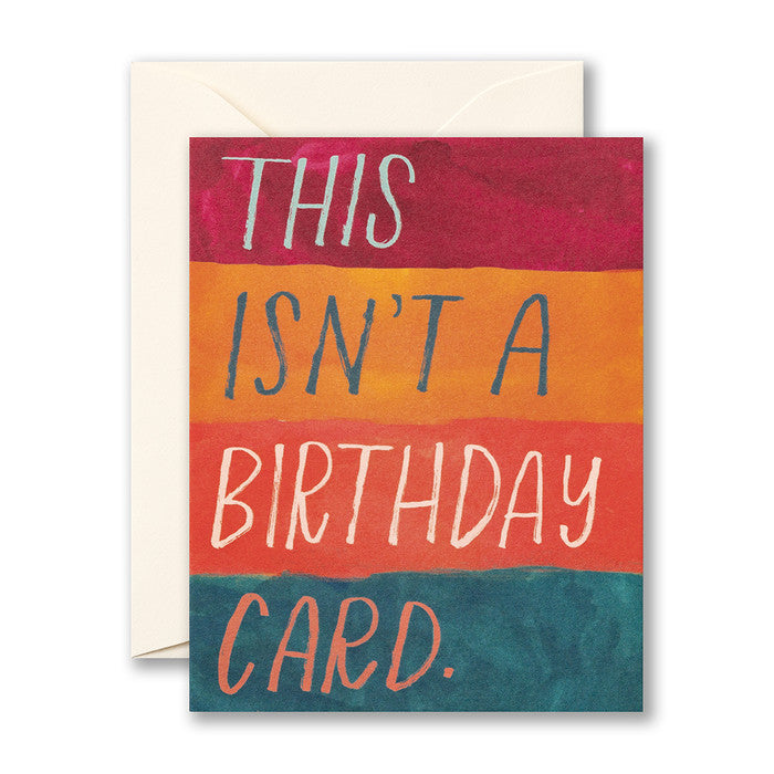 LM-THIS ISN’T A BIRTHDAY CARD - Kingfisher Road - Online Boutique