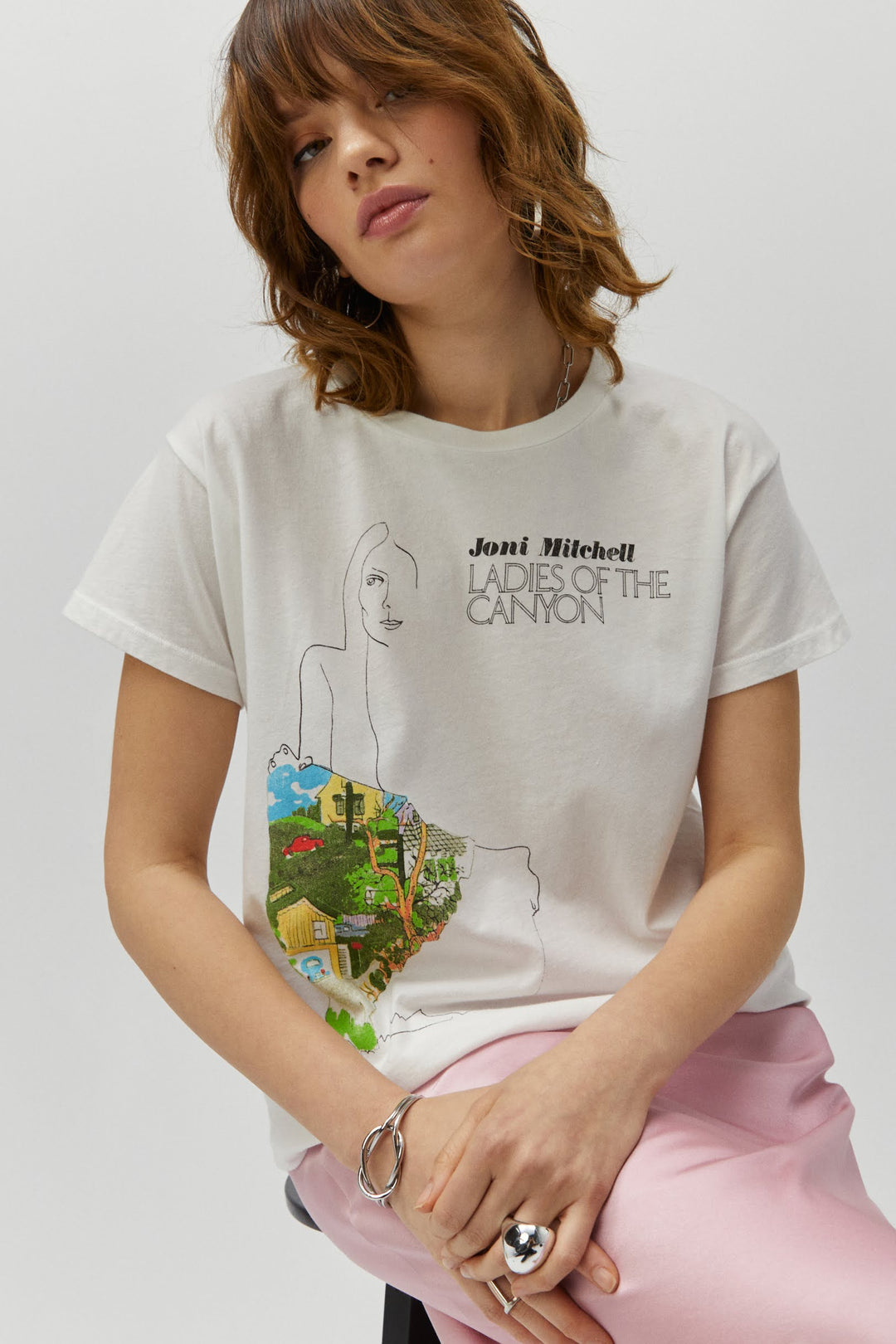 JONI MITCHELL LADIES OF THE CANYON TEE - Kingfisher Road - Online Boutique