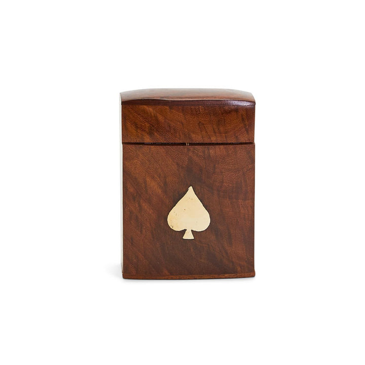 WOOD CRAFTED PLAYING CARDS