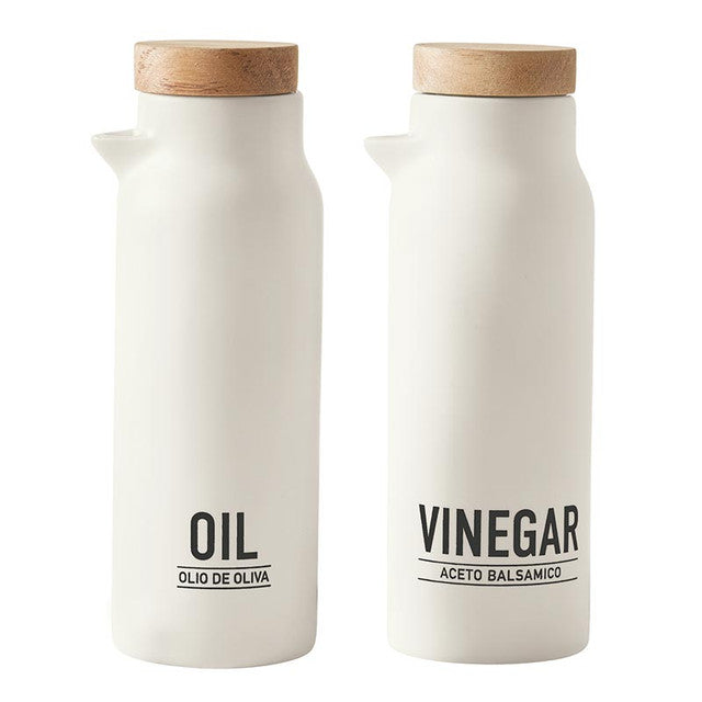 MATTE OIL + VINEGAR BOTTLE SET