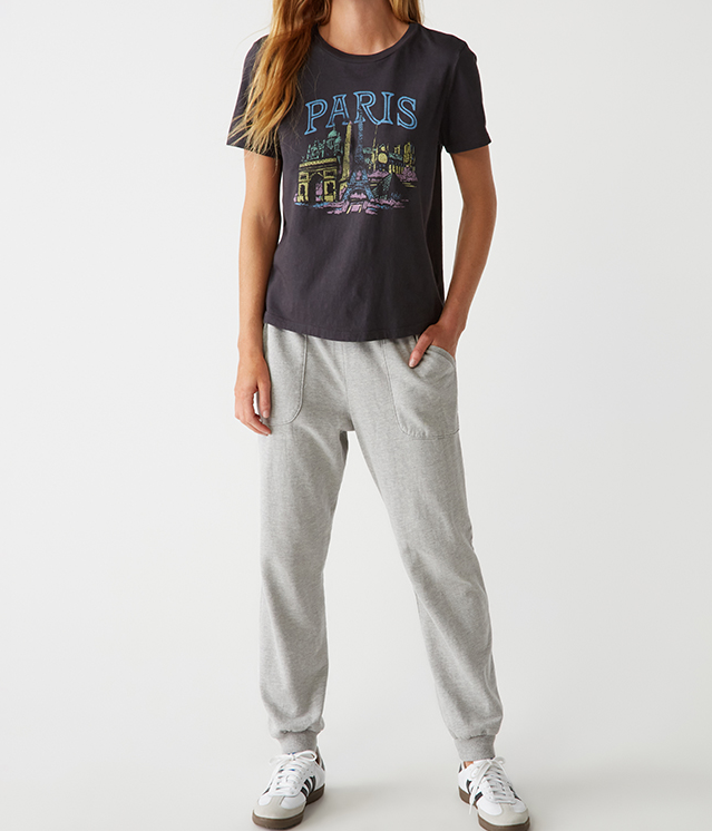 PARIS GRAPHIC TEE-OXIDE