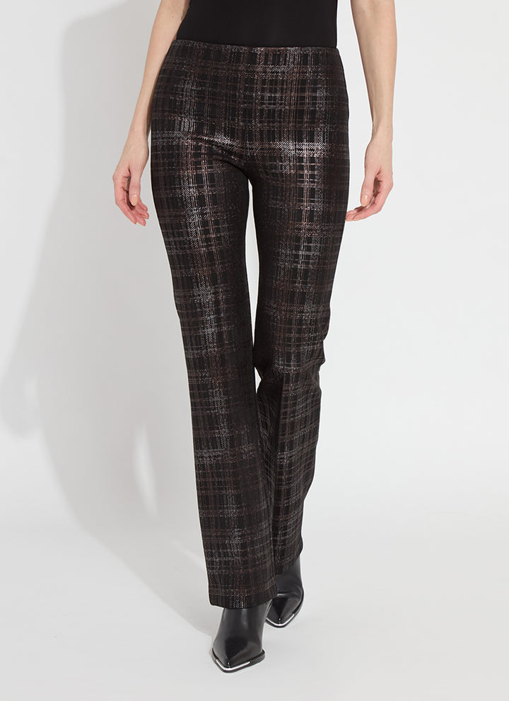 ELYSSE PANT-NIGHT OUT PLAID