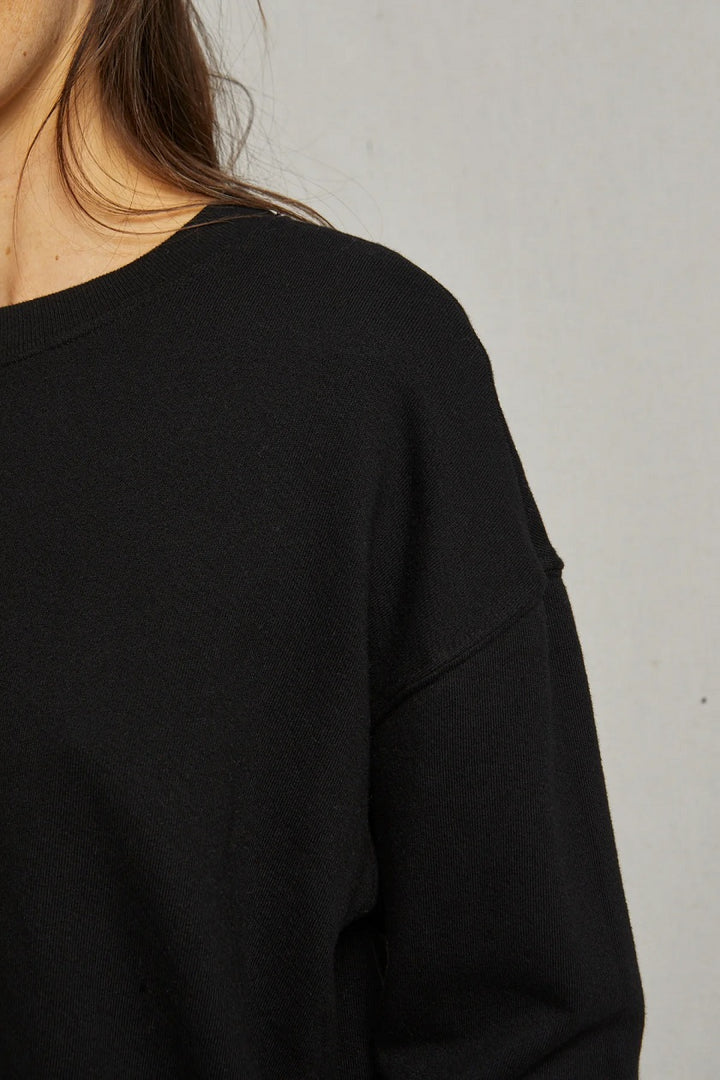 TYLER PULLOVER SWEATSHIRT-TRUE BLACK