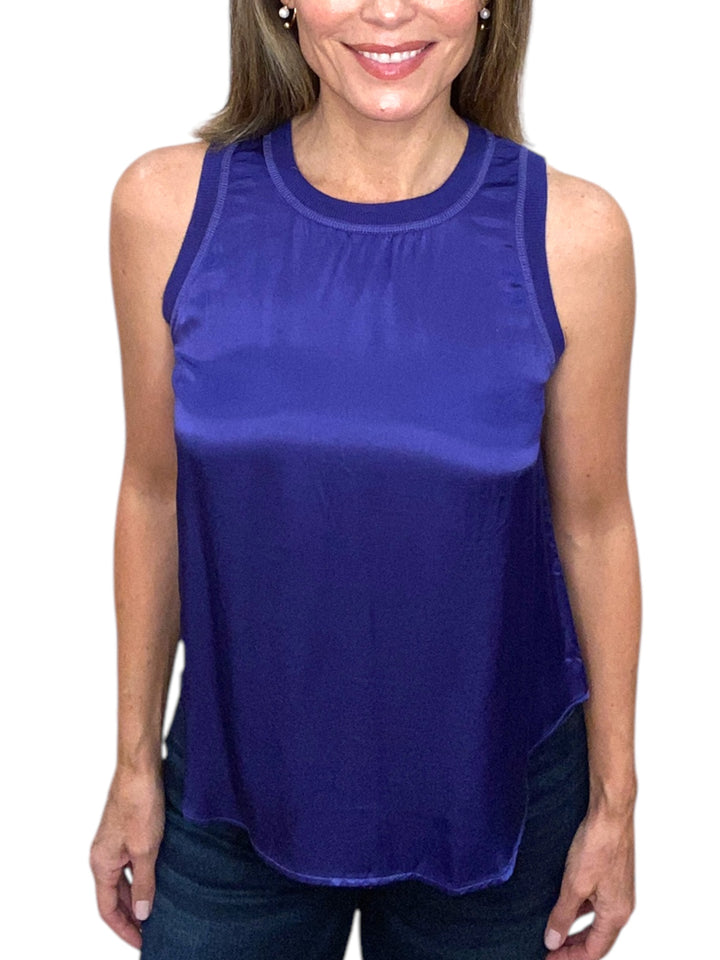 SHAY RIB BINDING TANK-MOONLIT