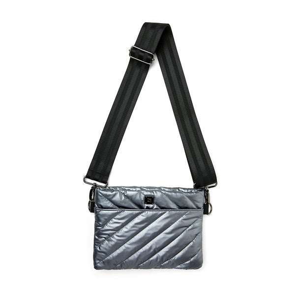 DIAGONAL BUM BAG 2.0-PEARL GREY - Kingfisher Road - Online Boutique