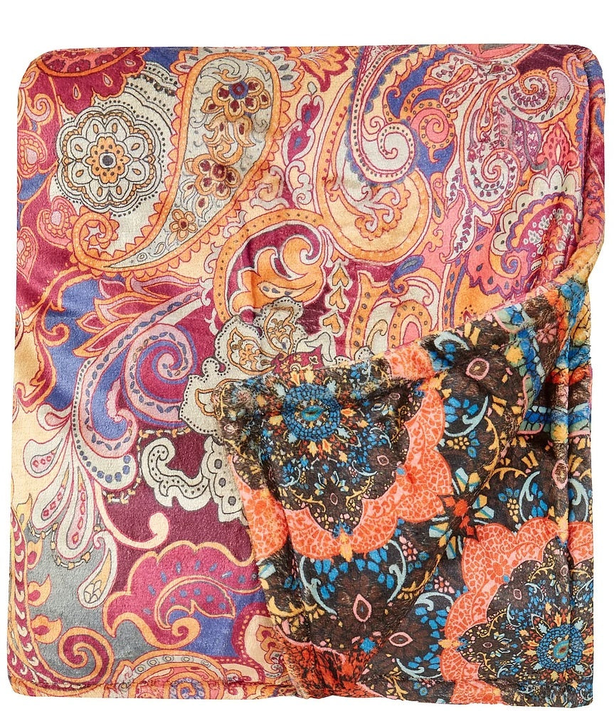 LAUREL CANYON COZY BLANKET-SANDALWOOD PINK - Kingfisher Road - Online Boutique