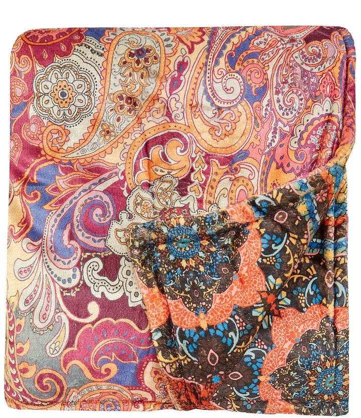 LAUREL CANYON COZY BLANKET-SANDALWOOD PINK - Kingfisher Road - Online Boutique