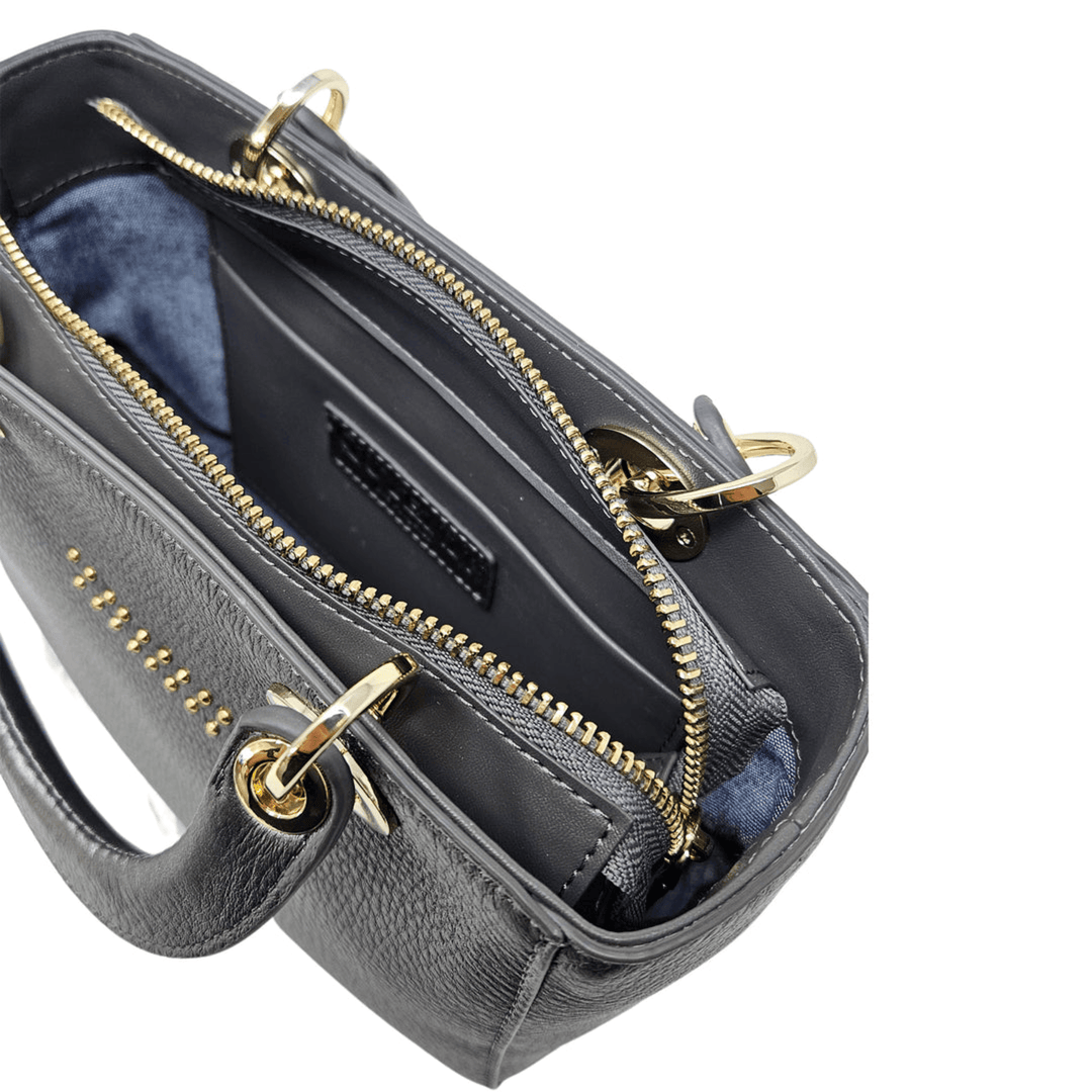 MAX PETITE TOTE-GUNMETAL