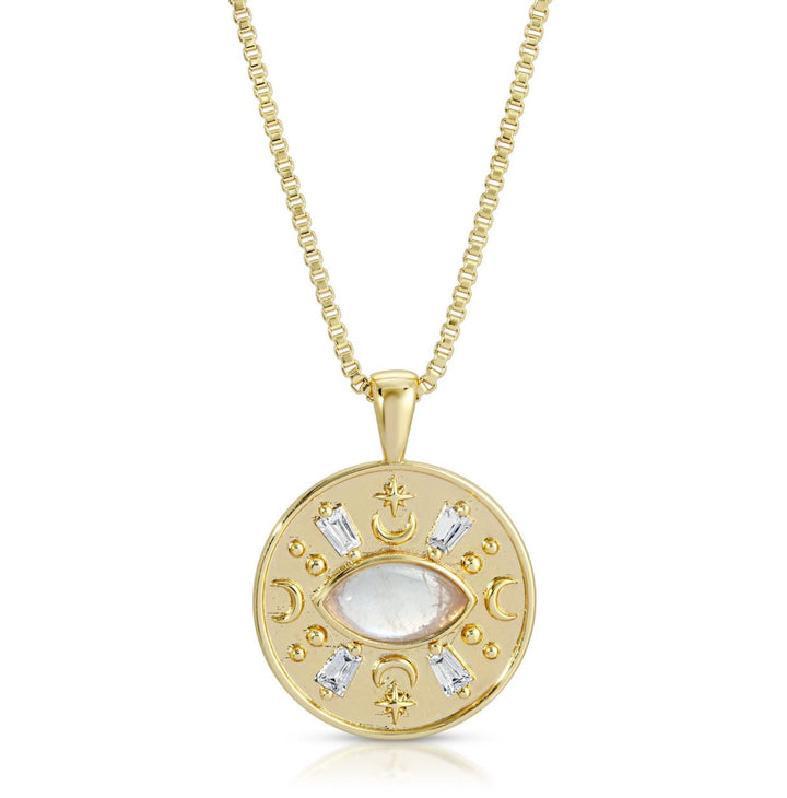 ATHENA COIN PENDANT - Kingfisher Road - Online Boutique
