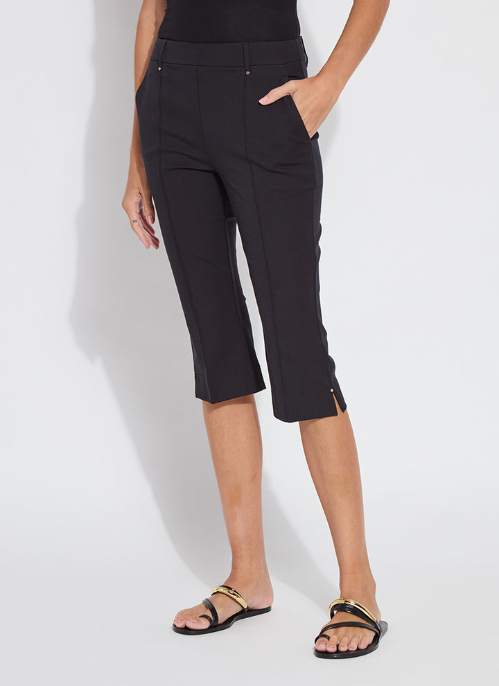 AMANDA CAPRI PANT-BLACK - Kingfisher Road - Online Boutique