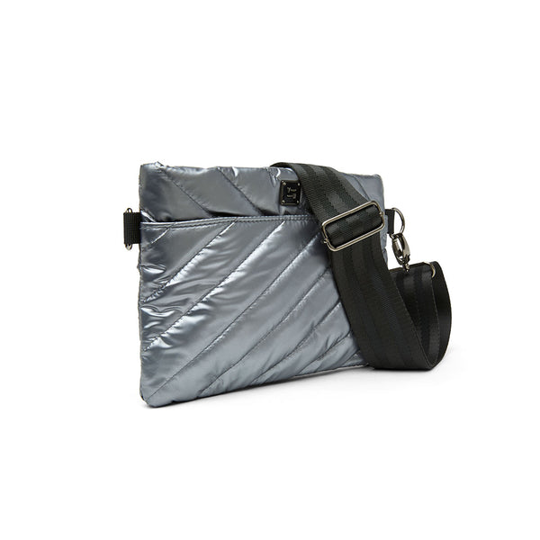 DIAGONAL BUM BAG 2.0-PEARL GREY - Kingfisher Road - Online Boutique