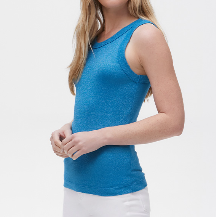 SHINE FINISH PALOMA TANK - PACIFIC - Kingfisher Road - Online Boutique