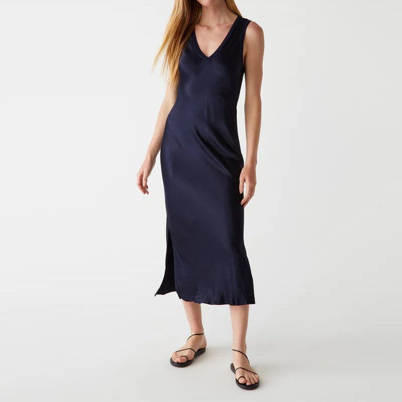 RANDI V-NECK MIDI-NOCTURNAL - Kingfisher Road - Online Boutique