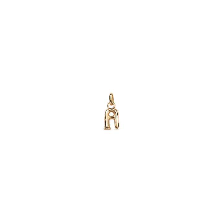 TINY "A" INITIAL CHARM-GOLD - Kingfisher Road - Online Boutique