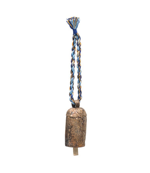 BLUE GOLD BELL WIND CHIME