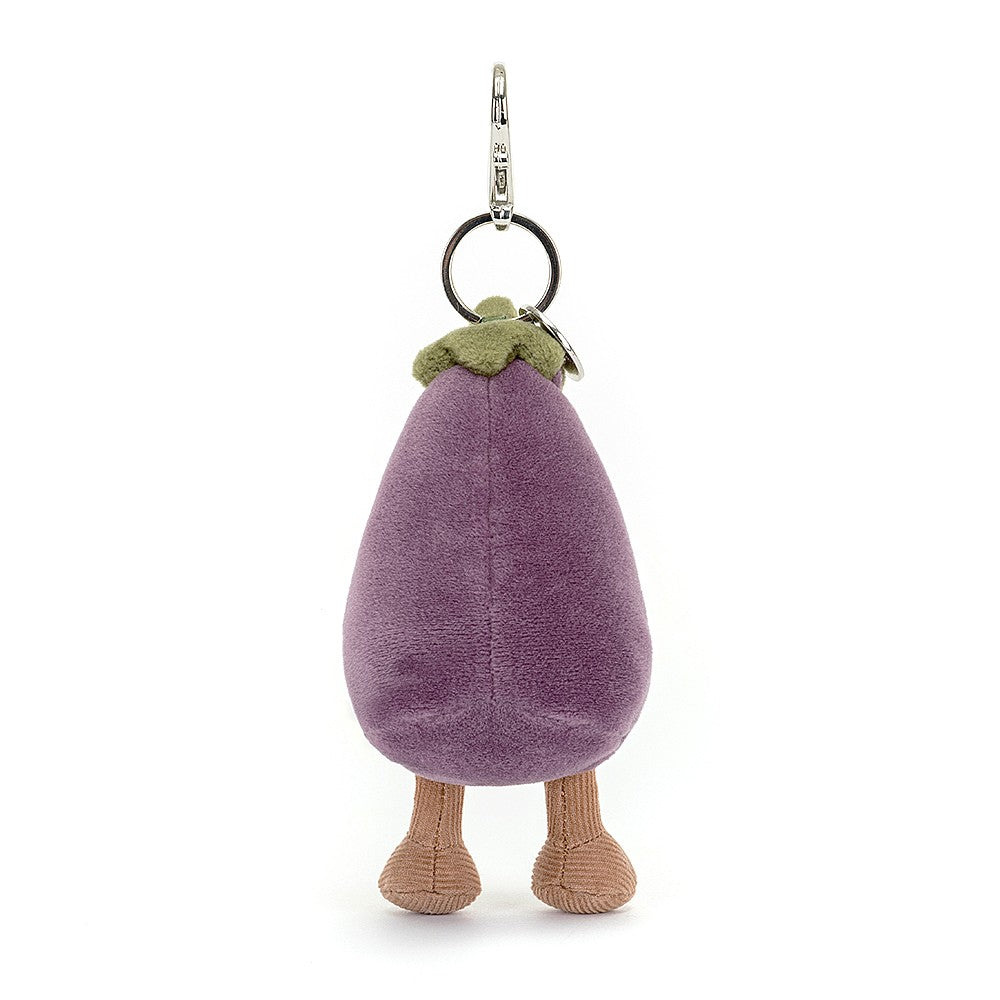 VIVACIOUS EGGPLANT BAG CHARM - Kingfisher Road - Online Boutique