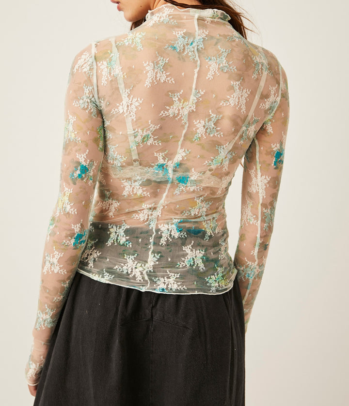 PRINTED LADY LUX LAYERING TOP - TEA COMBO - Kingfisher Road - Online Boutique