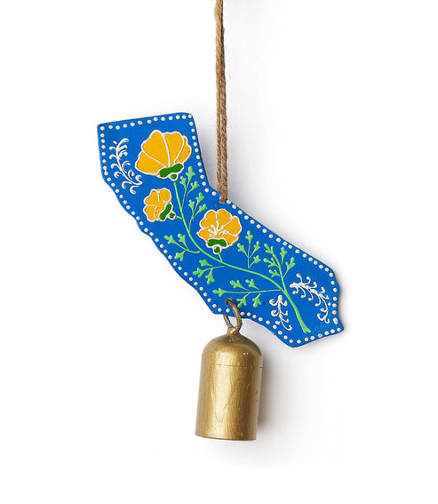 CALIFORNIA POPPY WIND CHIME