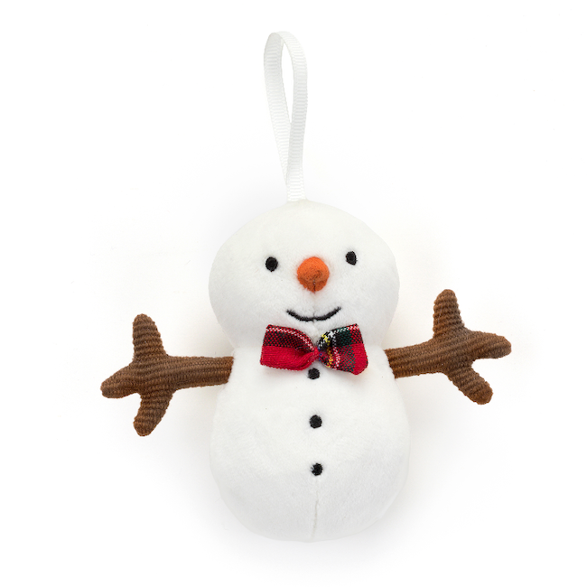 SMALL FESTIVE FOLLY SNOWMAN - Kingfisher Road - Online Boutique