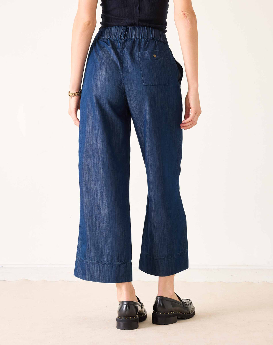 SAMMIE WIDE LEG PANT-NIGHT RAIN - Kingfisher Road - Online Boutique