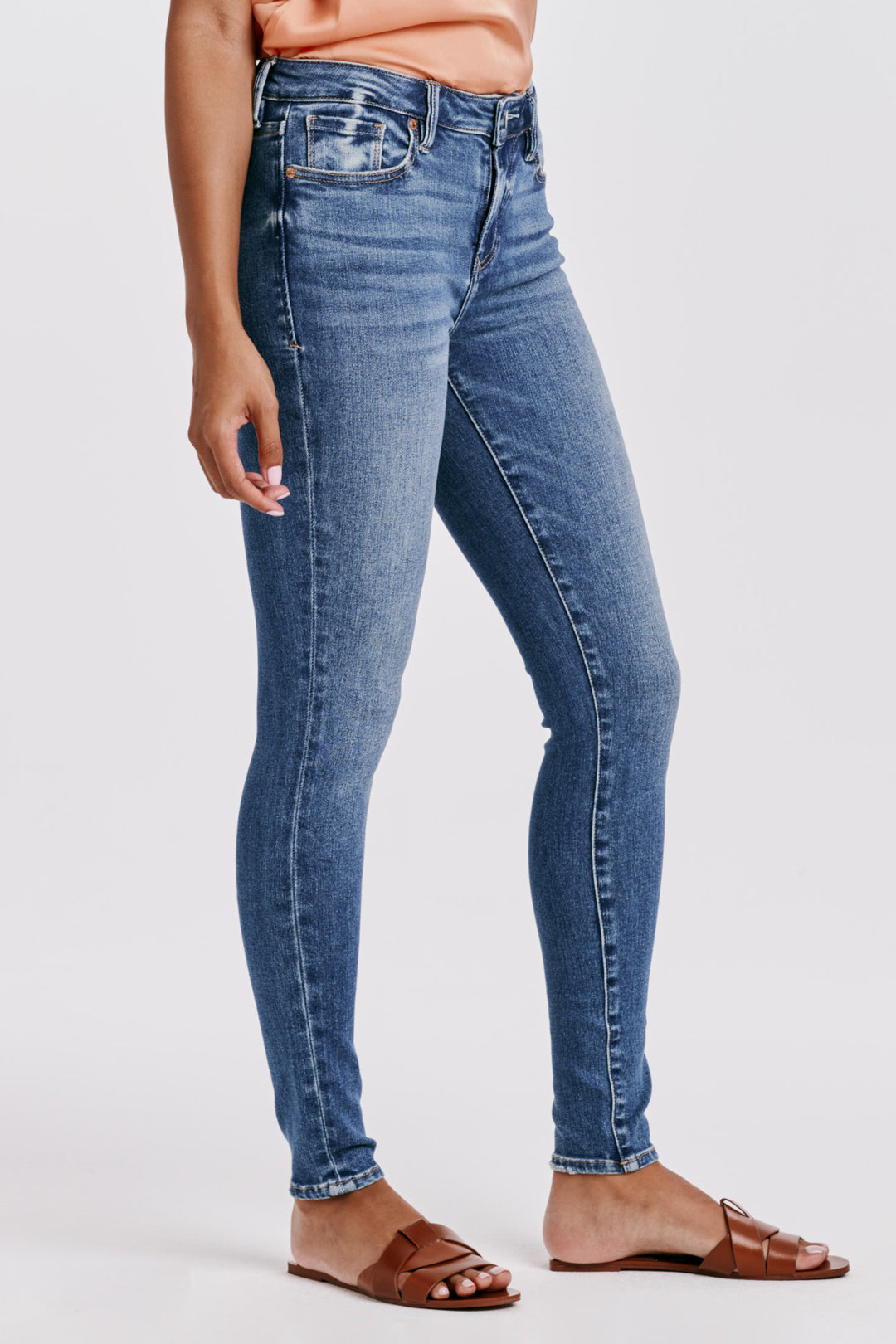 GISELE HIGH RISE ANKLE JEANS-MANATIBA - Kingfisher Road - Online Boutique